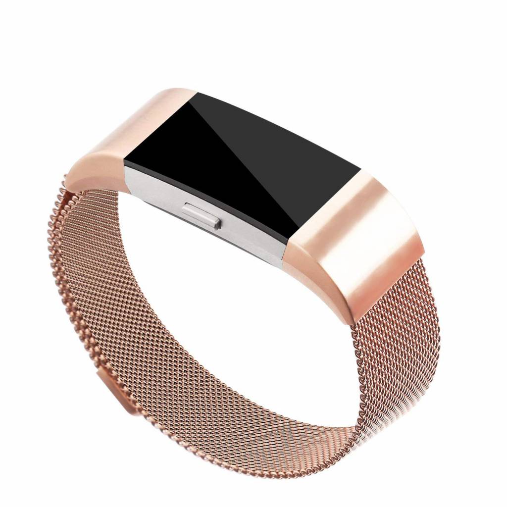 Correa Milanese loop para el Fitbit Charge 2 - oro rosa