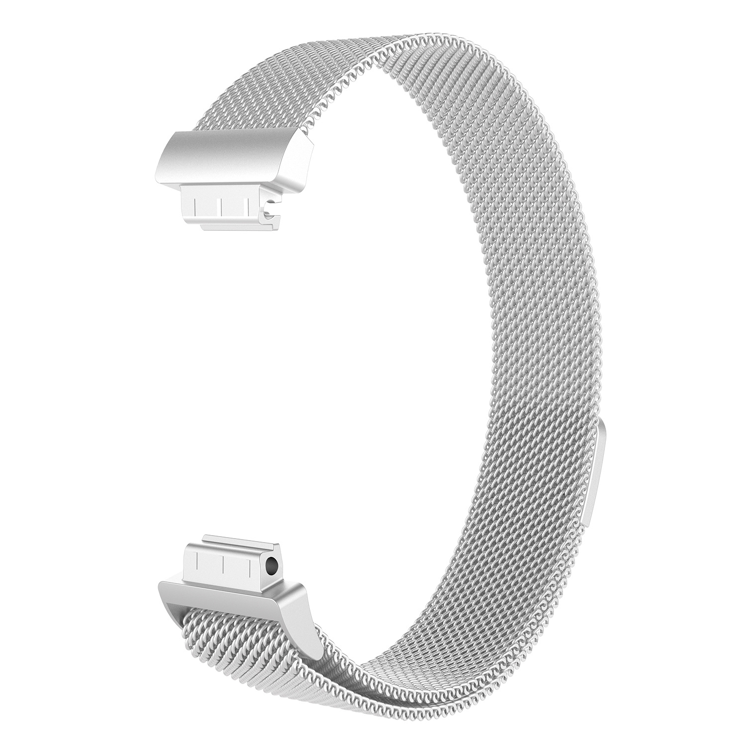 Correa Milanese loop para el Fitbit Inspire - plata
