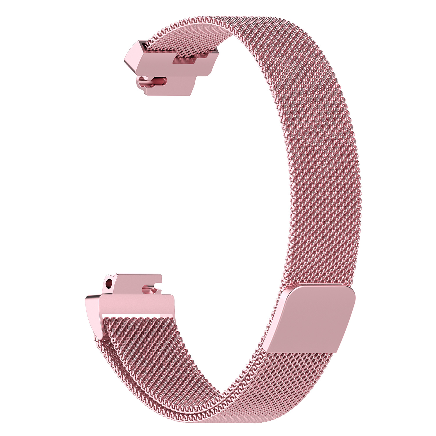 Correa Milanese loop para el Fitbit Inspire - rosa