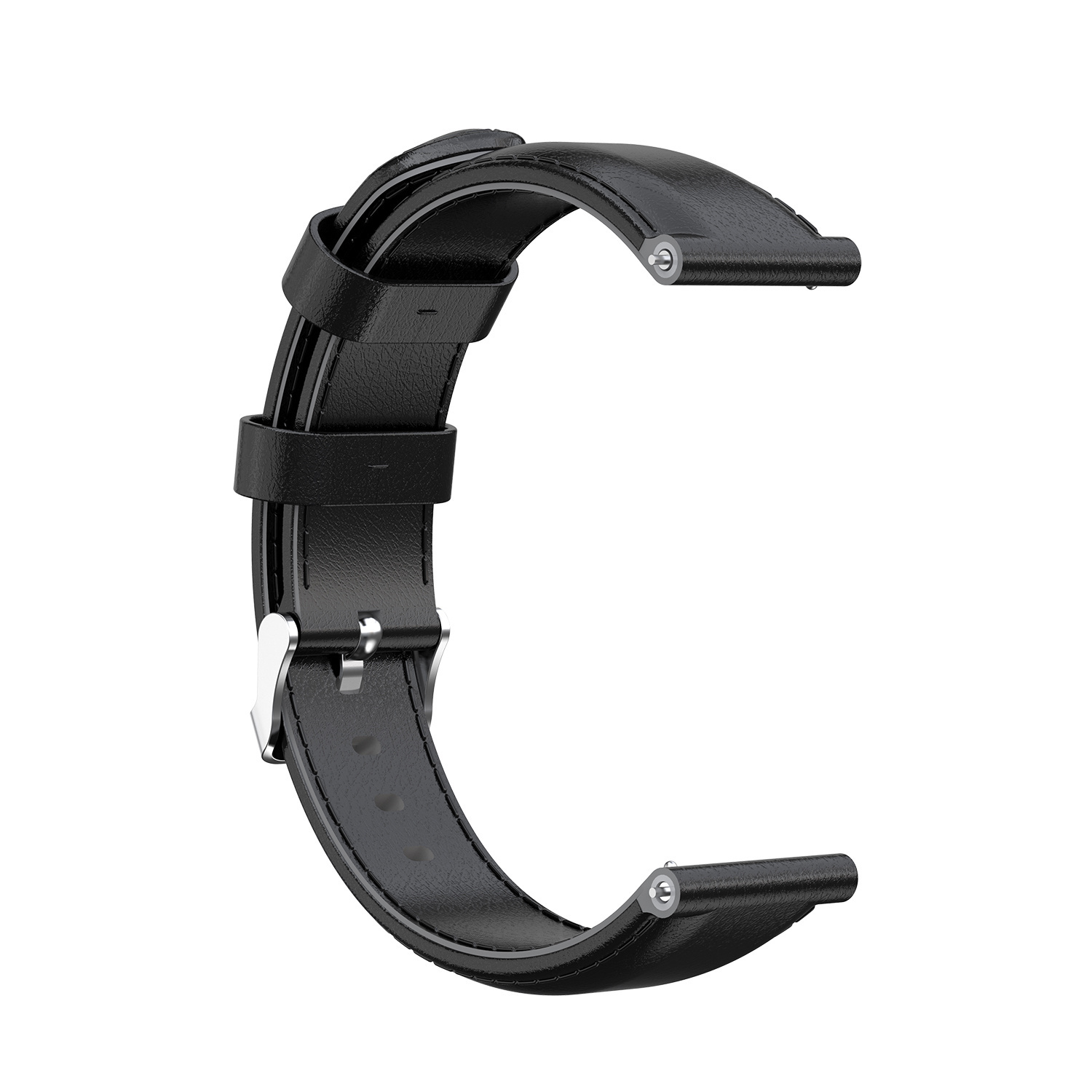 Correa de piel para el Huawei Watch GT - negro