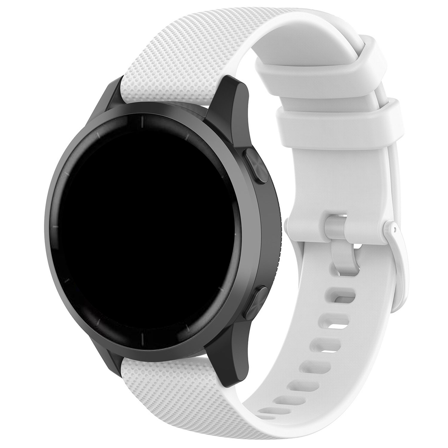 Correa de silicona con hebilla para el Samsung Galaxy Watch 6 - blanca