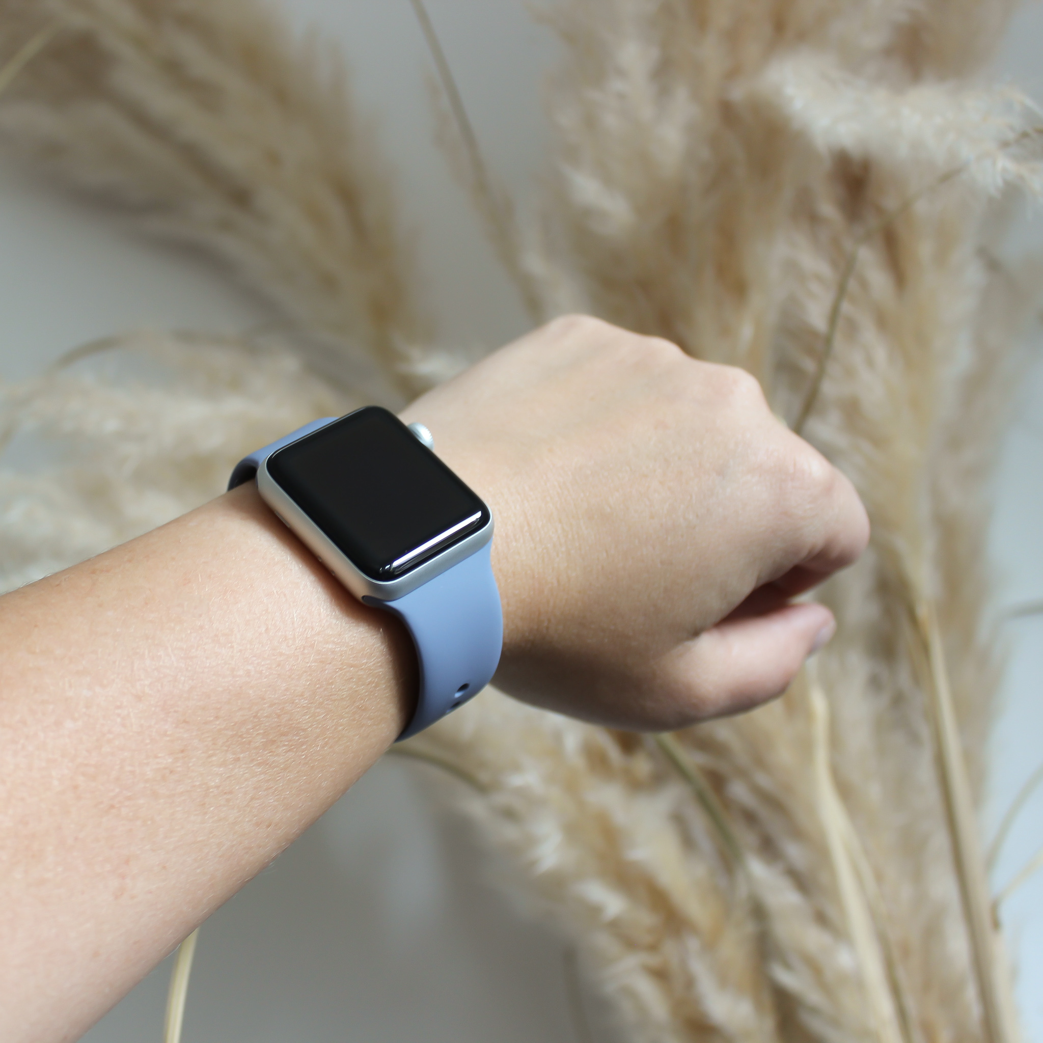 Correa deportiva para el Apple Watch - gris lavanda