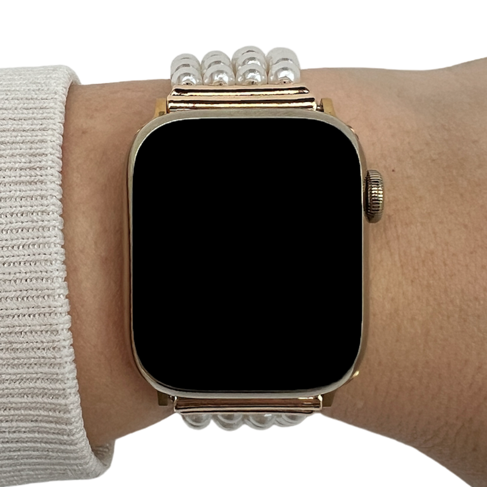Correa de joyería para Apple Watch – Michelle blanco