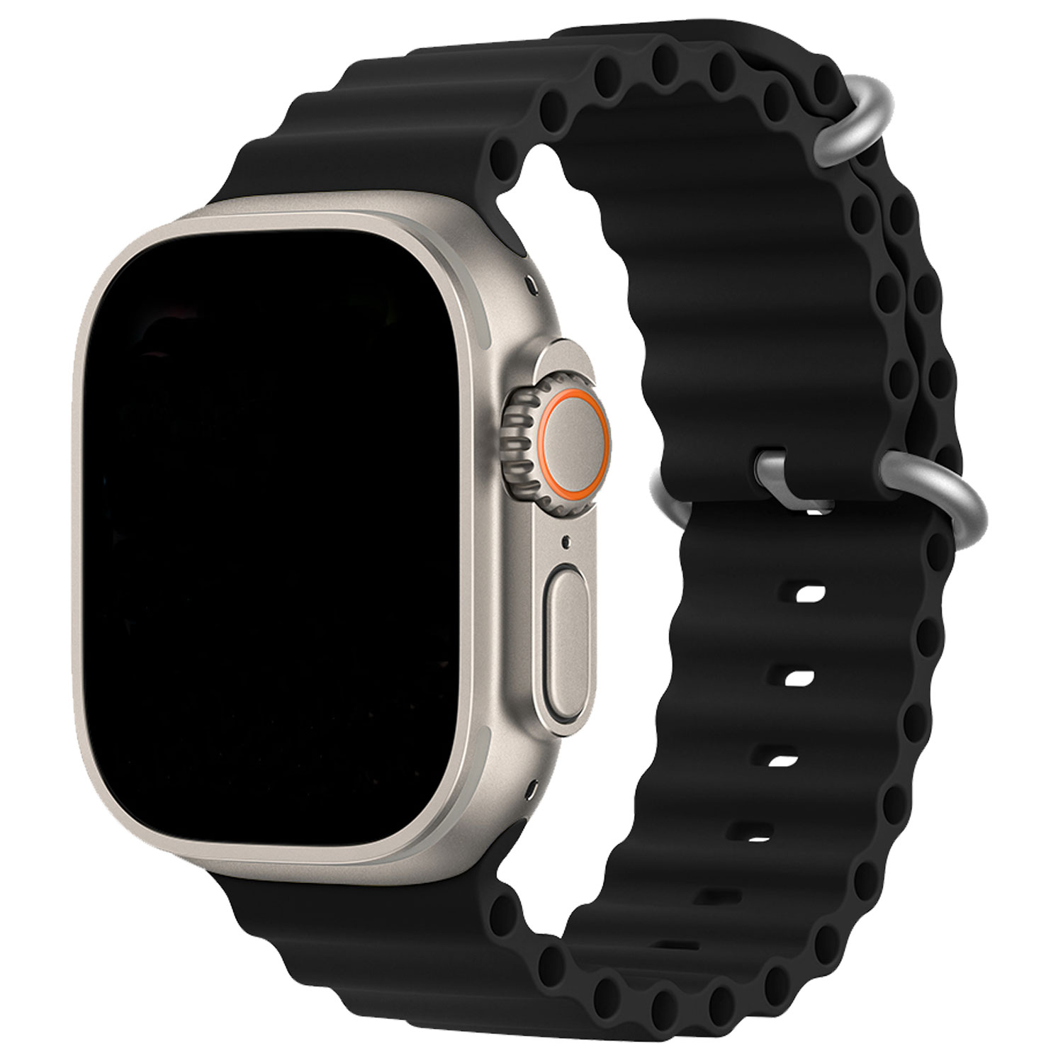 Correa deportiva Ocean para el Apple Watch - negra