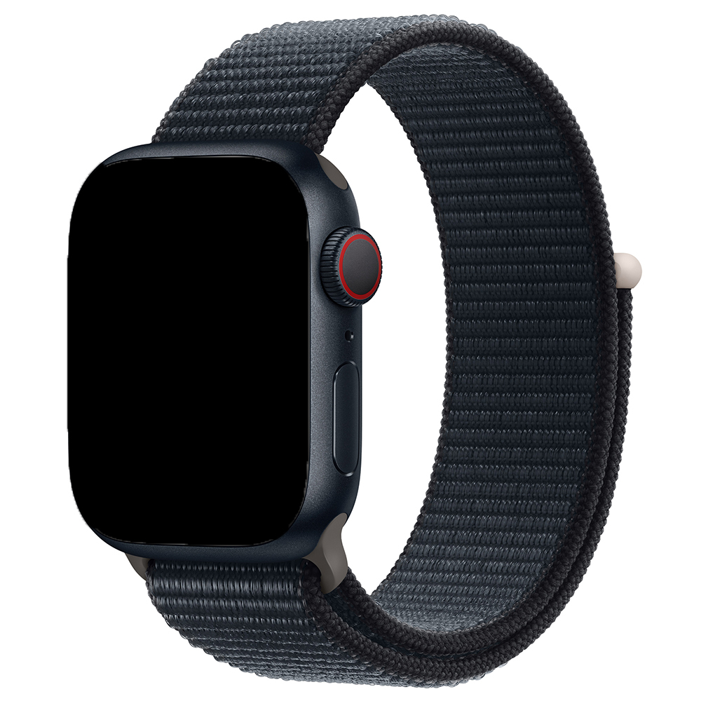 Correa loop deportiva de nailon para el Apple Watch - medianoche