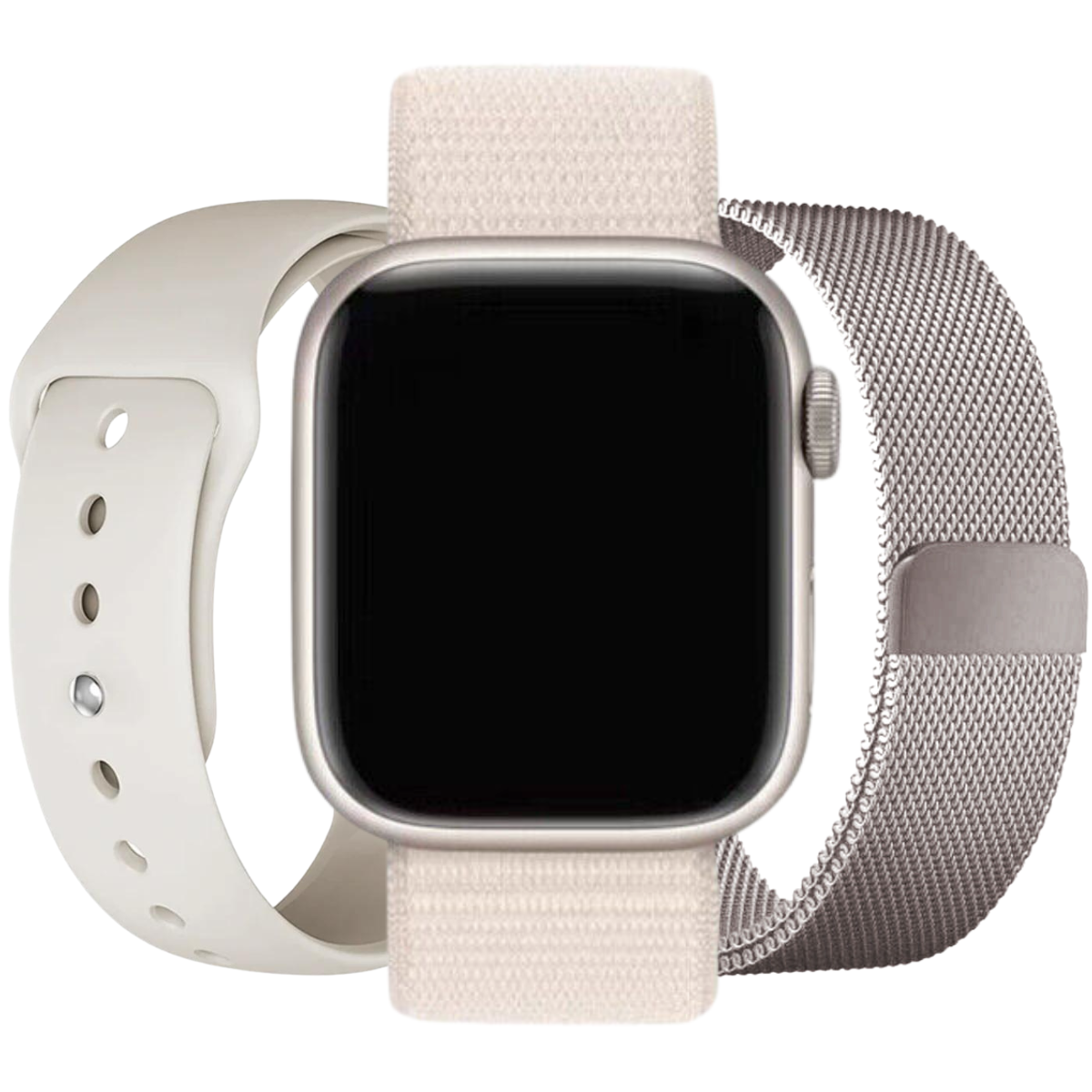 Blanco estrella Apple Watch paquete ventajoso - 3x