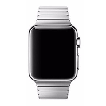 Correa de eslabones de acero para el Apple Watch - plata