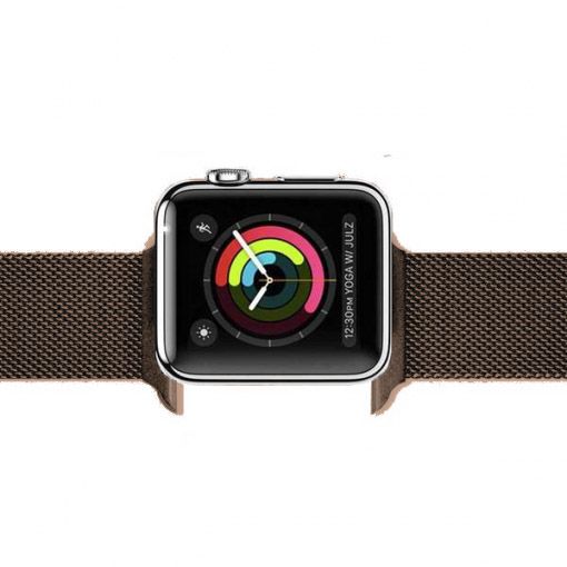 Correa Milanese loop para el Apple Watch - marrón