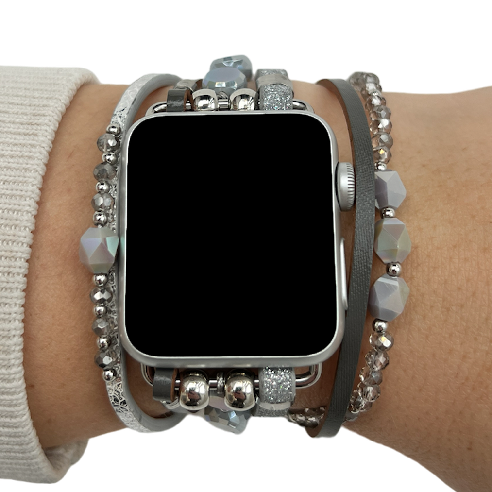 Correa de joyería para Apple Watch – Mandy gris