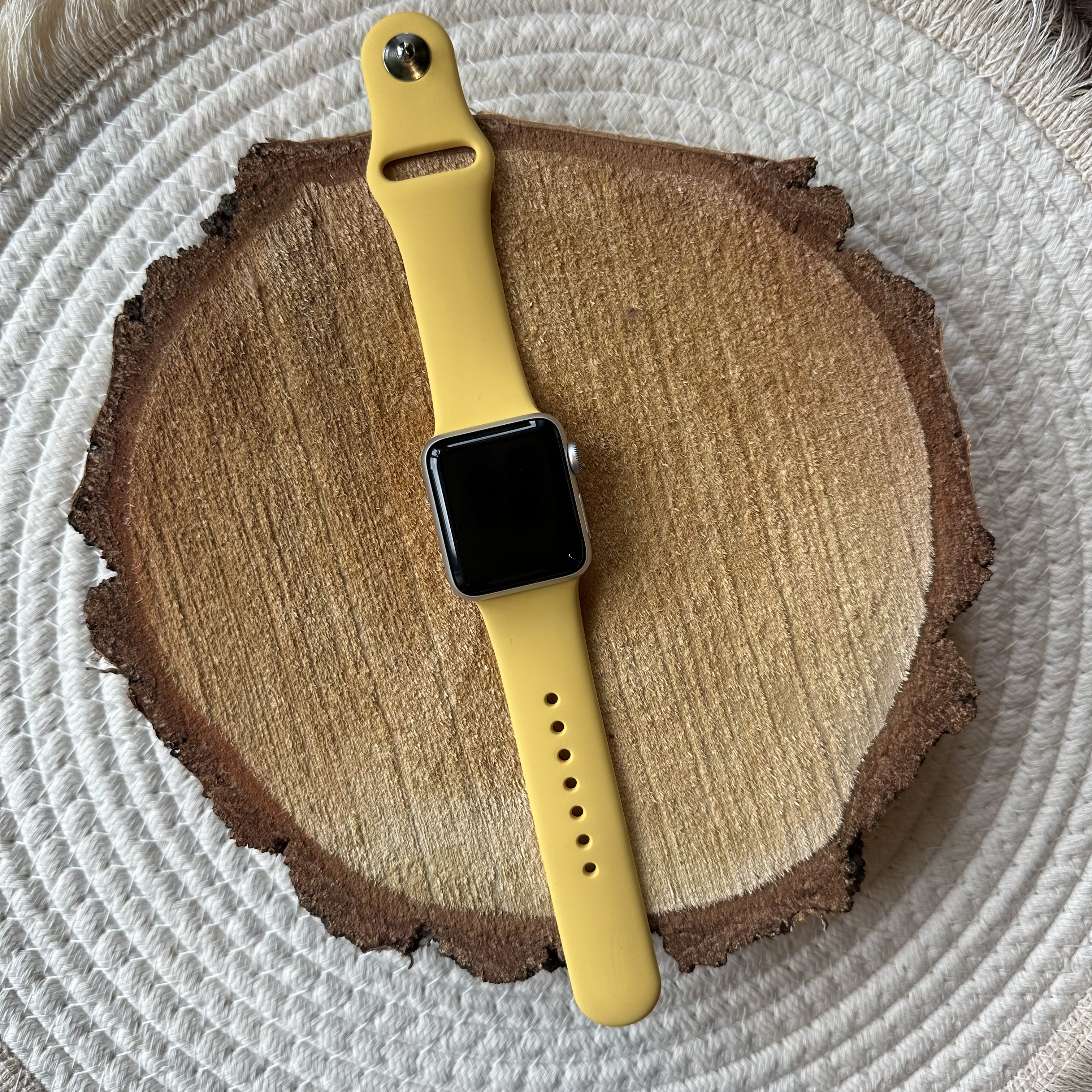 Correa deportiva para el Apple Watch - amarillo solar