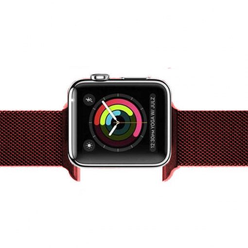 Correa Milanese loop para el Apple Watch - roja