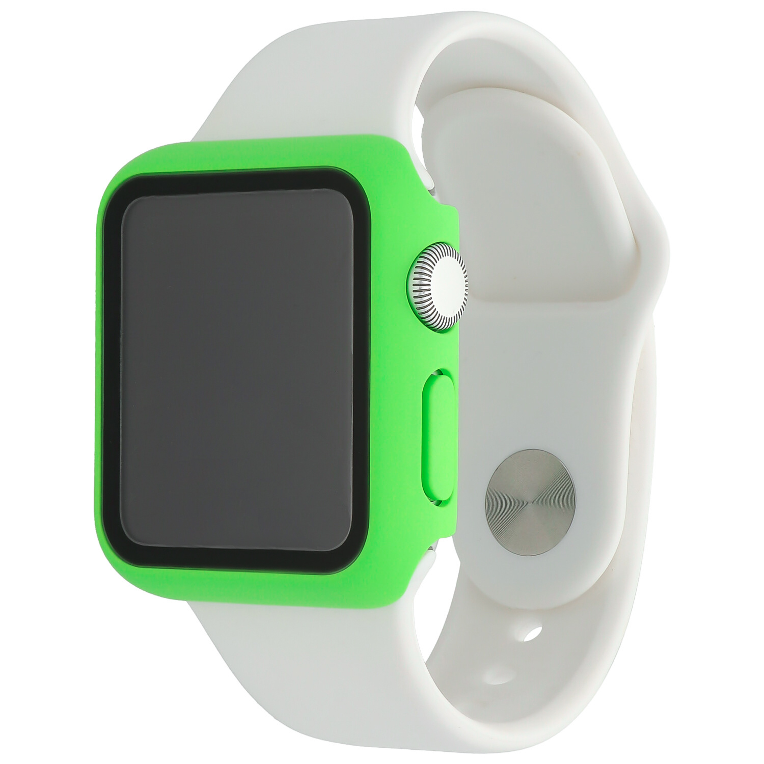 Estuche rígido para el Apple Watch - verde fluorescente