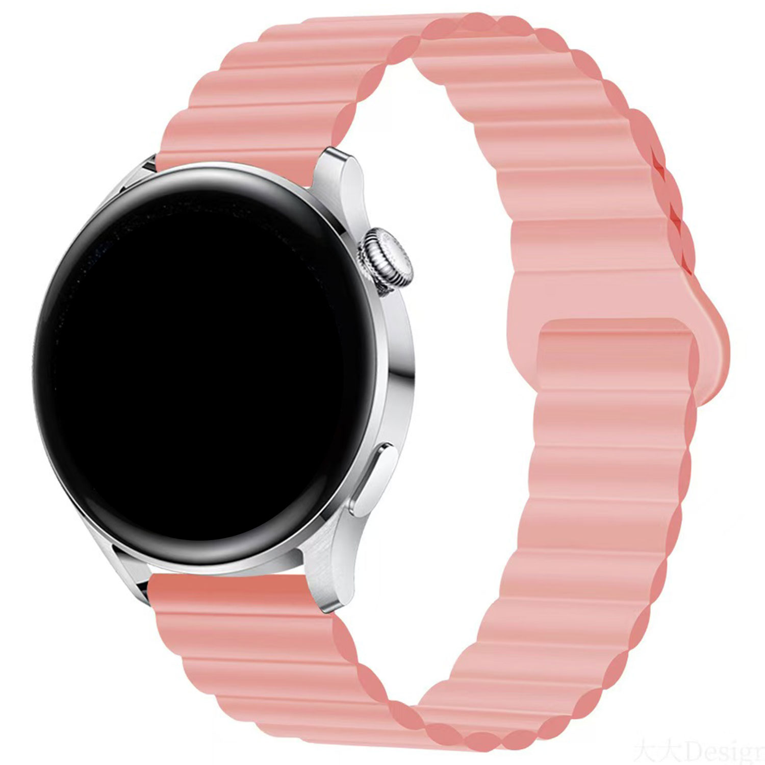 Correa magnética de silicona para el Samsung Galaxy Watch 6 Classic - rosa