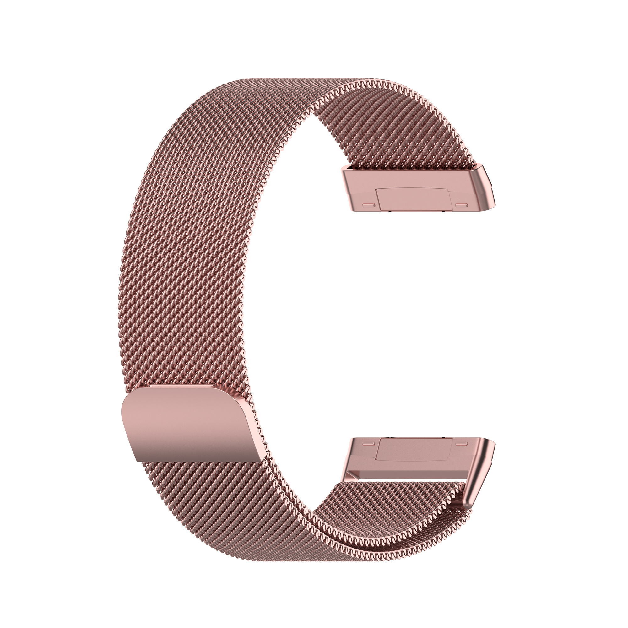 Correa Milanese loop para el Fitbit Versa 3 / Sense - rosa rojo