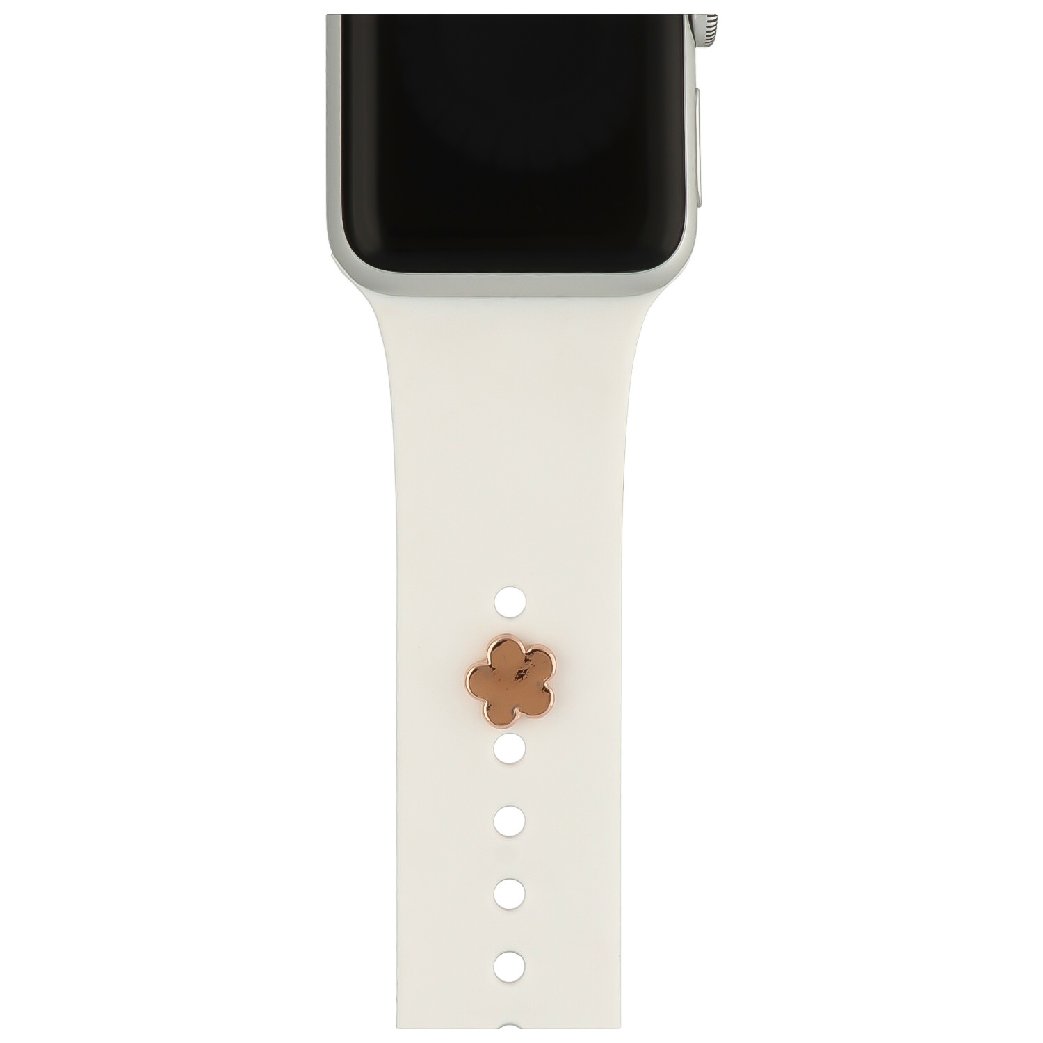 Joyas para el Apple Watch flor - oro rosa