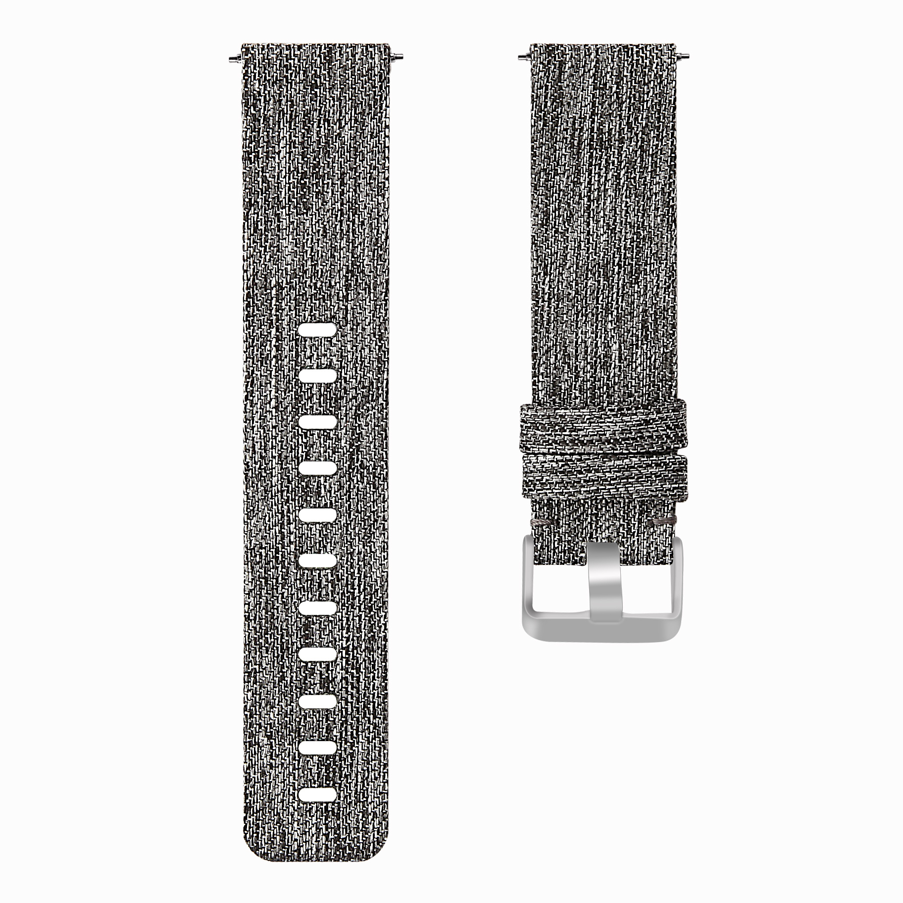 Correa de nailon con hebilla para el Fitbit Versa - gris oscuro