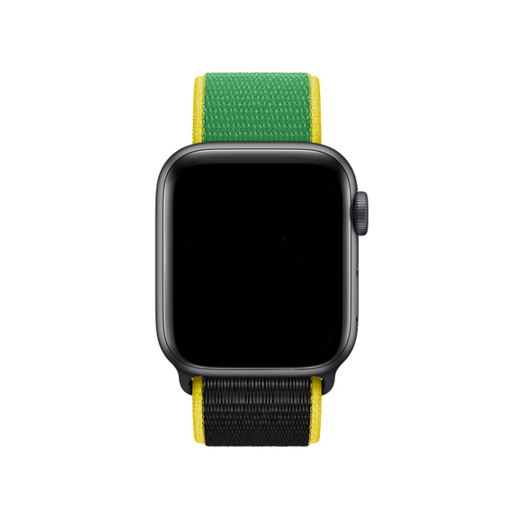 Correa loop deportiva de nailon para el Apple Watch - Jamaica