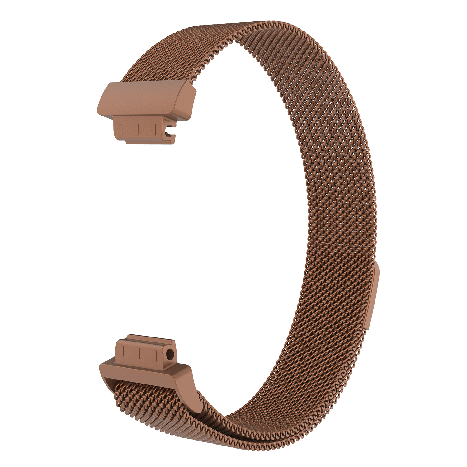 Correa Milanese loop para el Fitbit Inspire - marrón