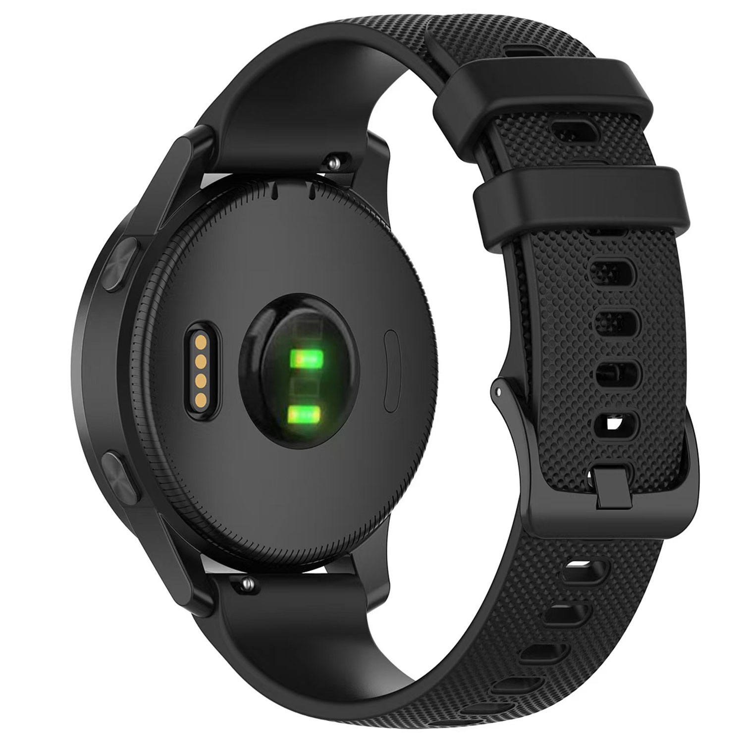 Correa de silicona con hebilla para el Samsung Galaxy Watch 4 Classic - negro