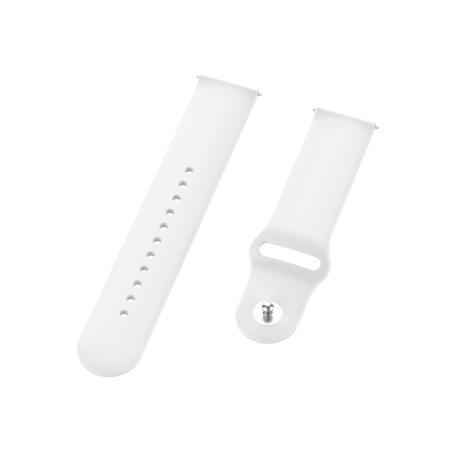 Correa deportiva de silicona para el Samsung Galaxy Watch - blanca